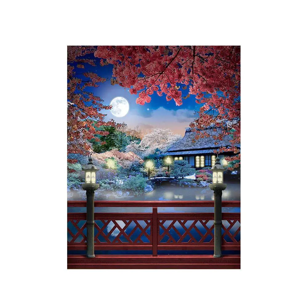 Teahouse Asian Backdrop Photography Background