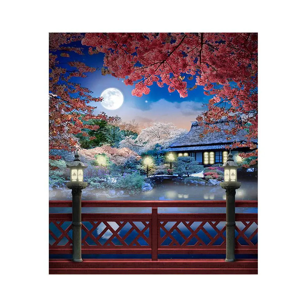 Teahouse Asian Backdrop Photography Background