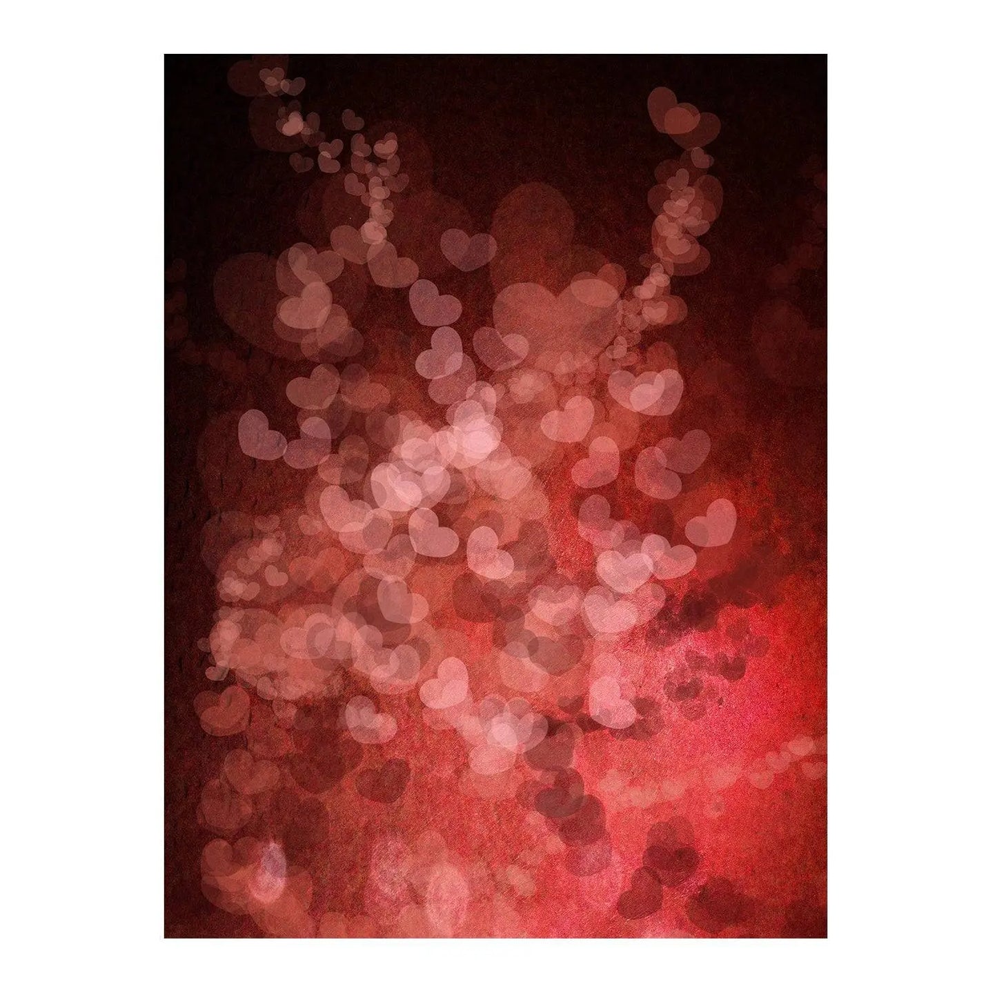Many Hearts Photography Backdrop - Basic 6 x 8