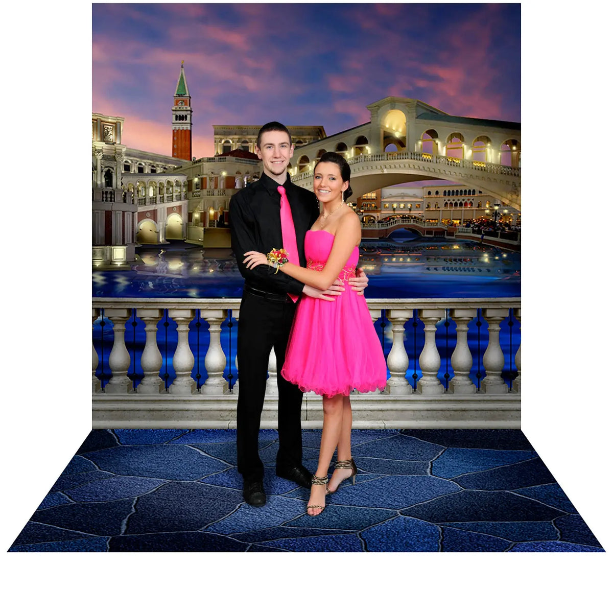 Venice Italy Bridge Photo Backdrop Alba Backgrounds