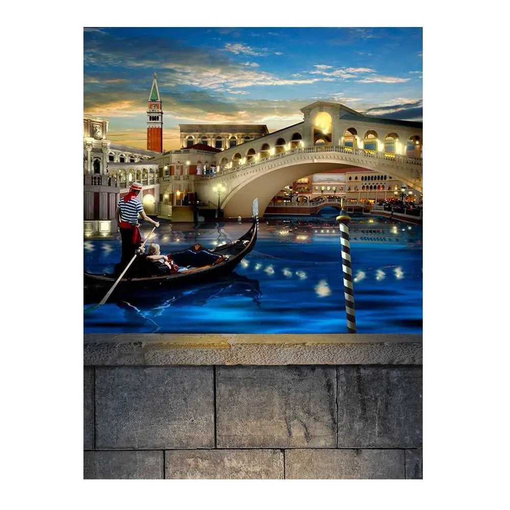 Venice Evening Grand Canal Photo Backdrop - Pro 6  x 8