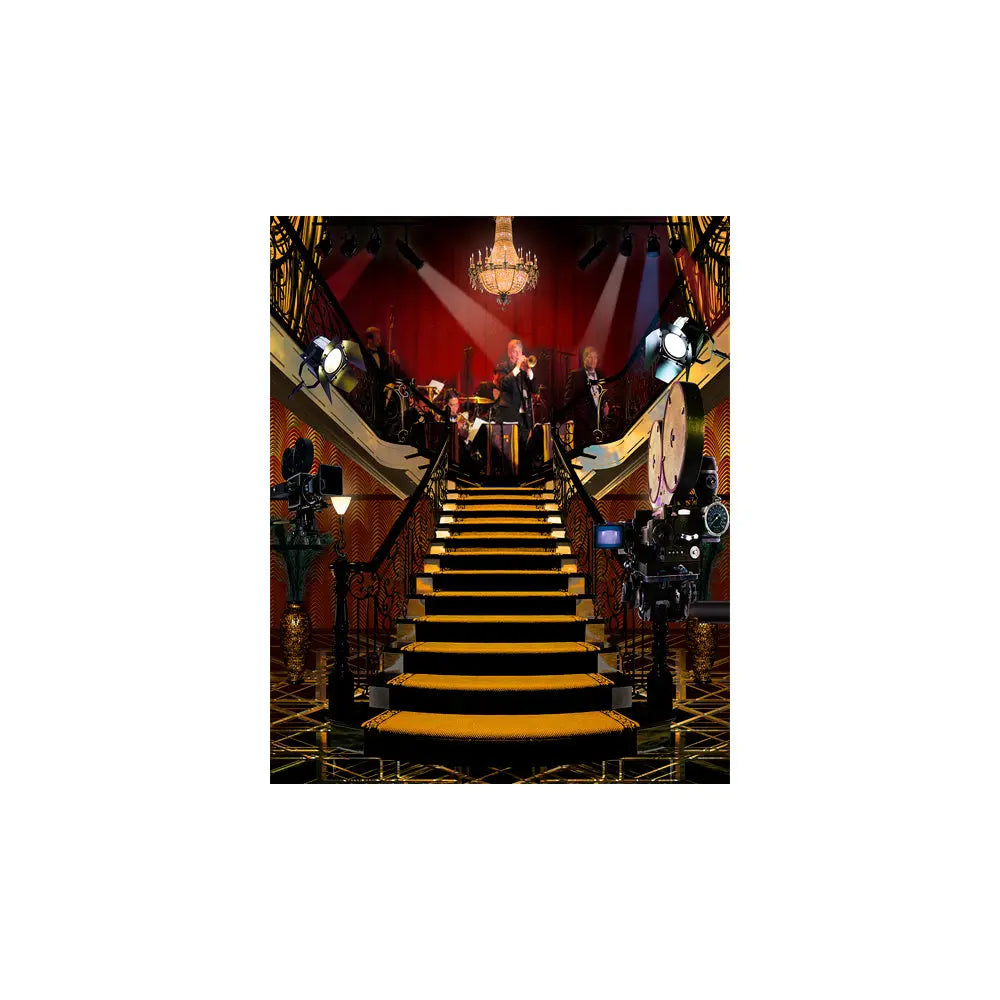 Gatsby Movie Set Backdrop, Roaring 20's, Vintage Flapper, Photo Booth Alba Backgrounds