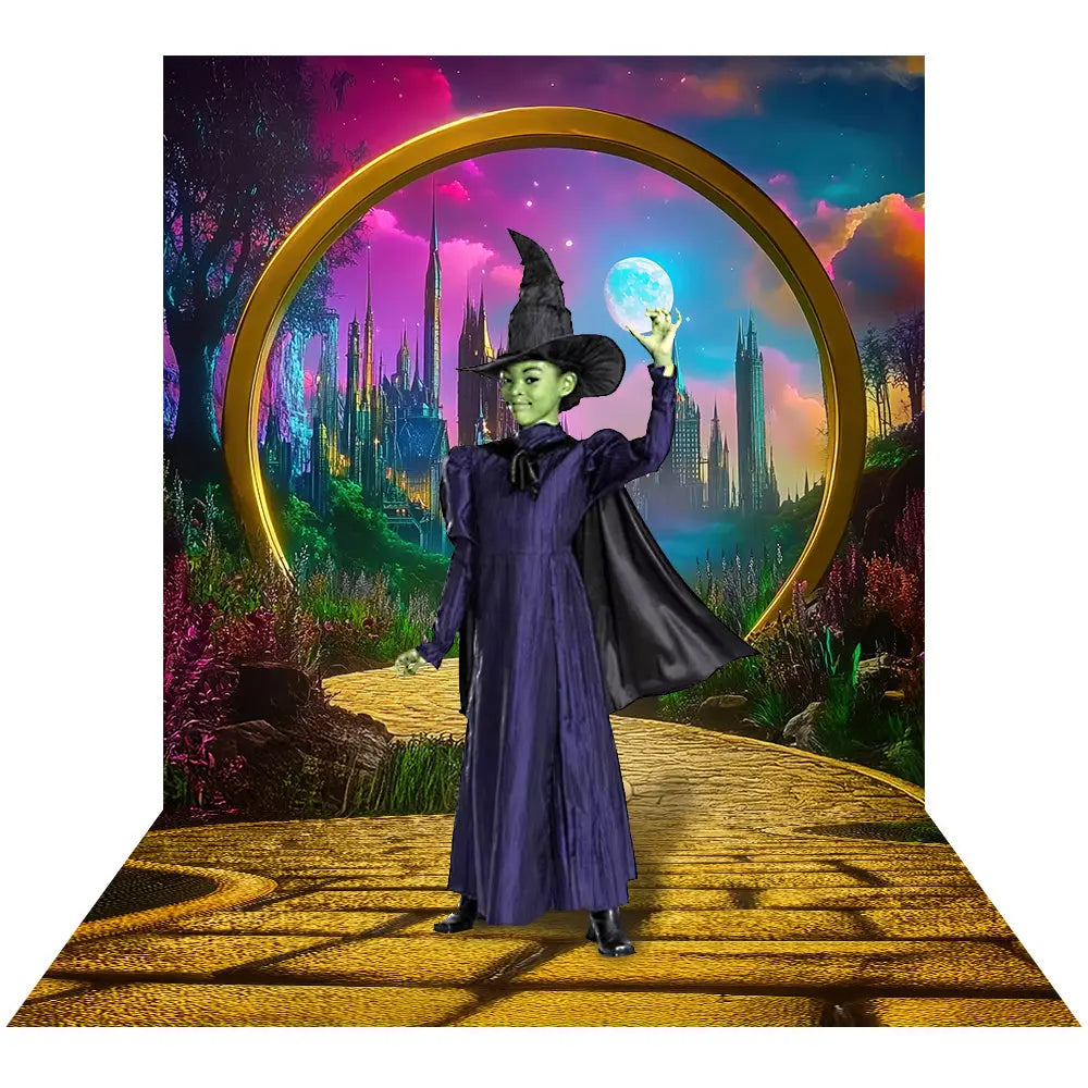 Wicked scene, Pre Wonderful Wizard of Oz backdrop