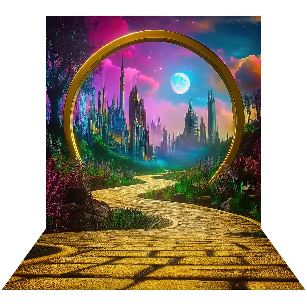 Wicked scene, Pre Wonderful Wizard of Oz backdrop