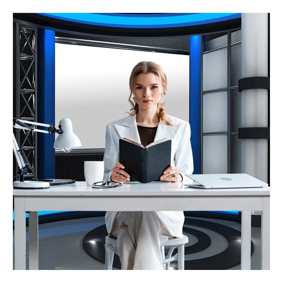 Business Meeting YouTube Studio Backdrop - Pro 8 x 8