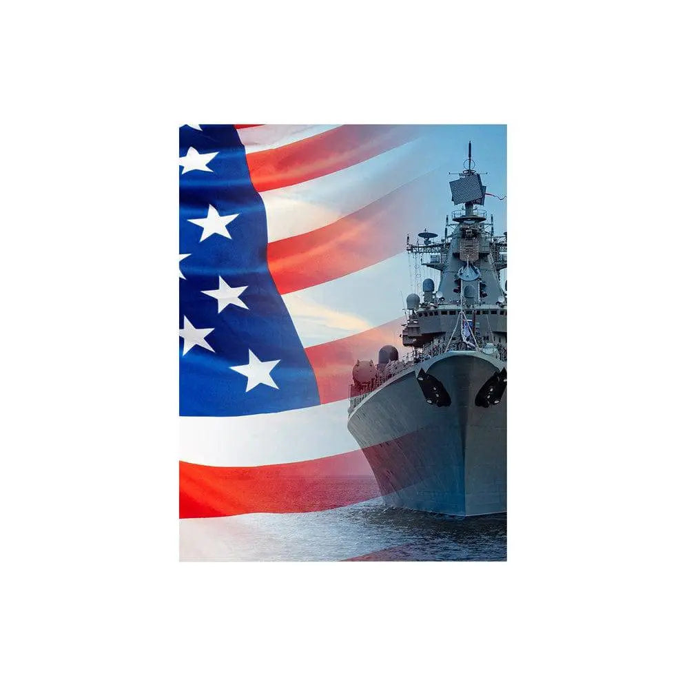 YouTube Studio USA Marines Backdrop - Basic 4.4  x 5
