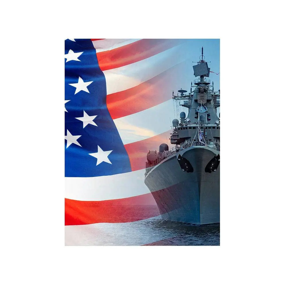 YouTube Studio USA Marines Backdrop - Basic 5.5  x 6.5