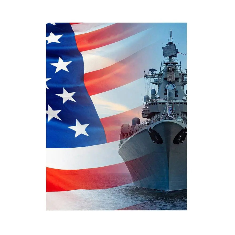 YouTube Studio USA Marines Backdrop - Pro 6  x 8