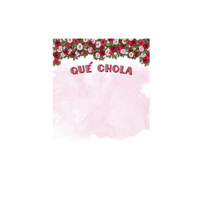 Rosas Que Chola Photo Backdrop - Basic 4.4  x 5  