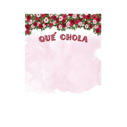 Rosas Que Chola Photo Backdrop - Pro 6  x 8  