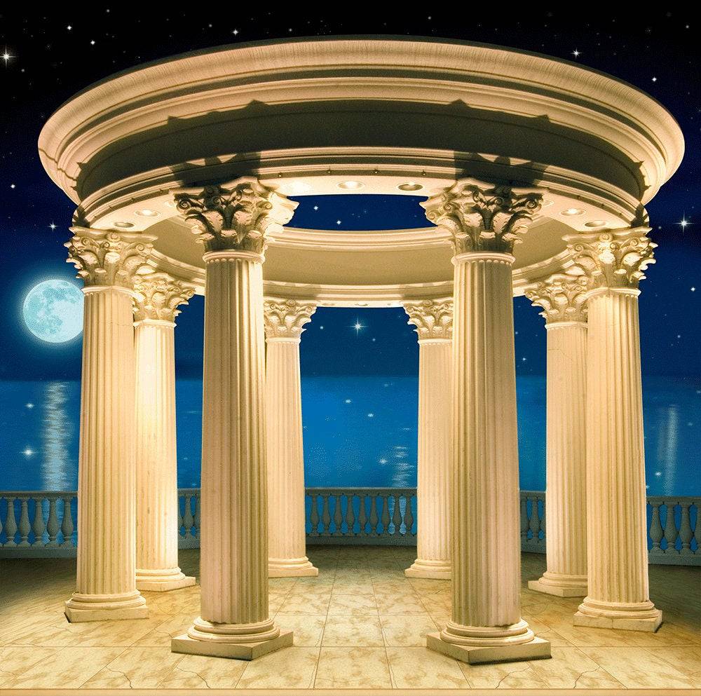 Greek Columns Photography Background - Pro 10  x 8  