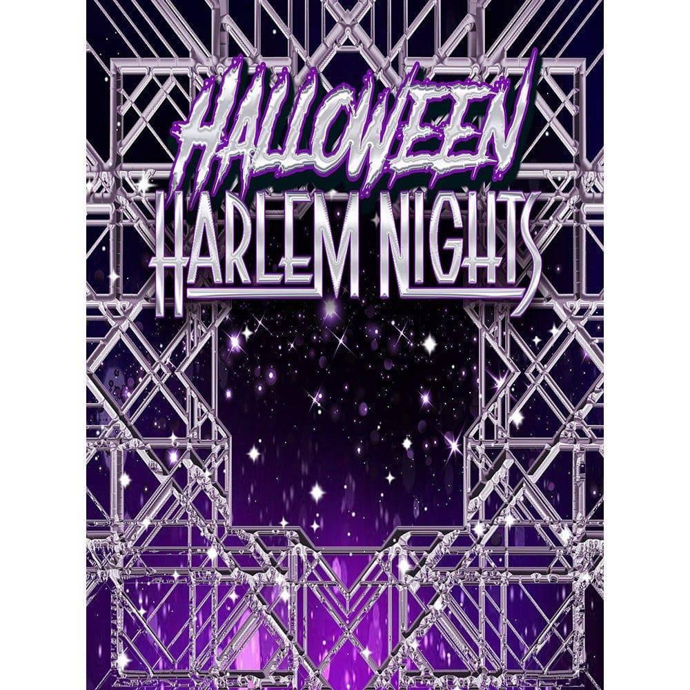 Halloween Harlem Nights Photo Backdrop - Basic 8  x 10  