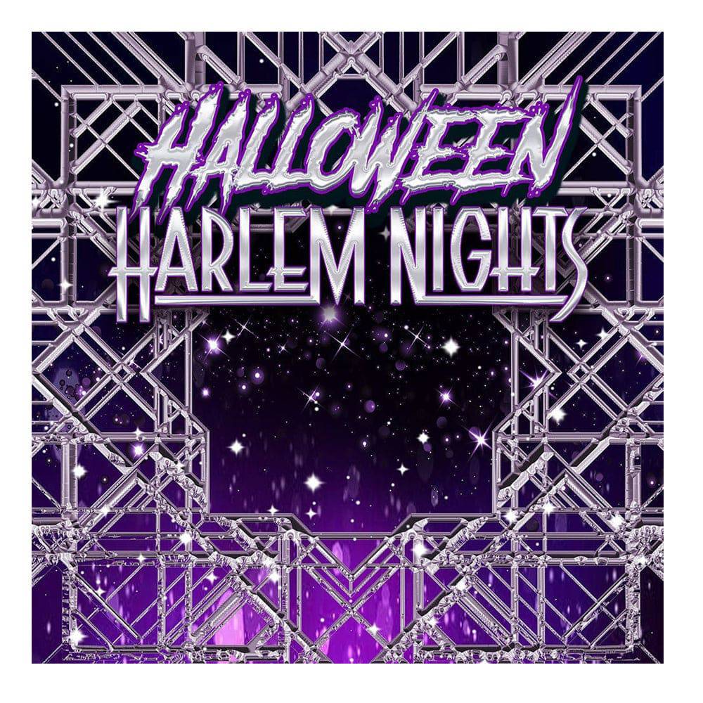 Halloween Harlem Nights Photo Backdrop - Basic 8  x 8  