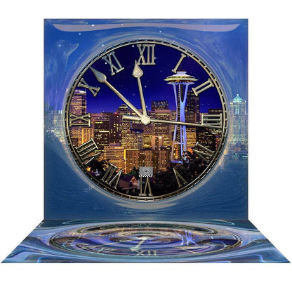 Time Keepers New Year's Photo Backdrop - Pro 6  x 8  
