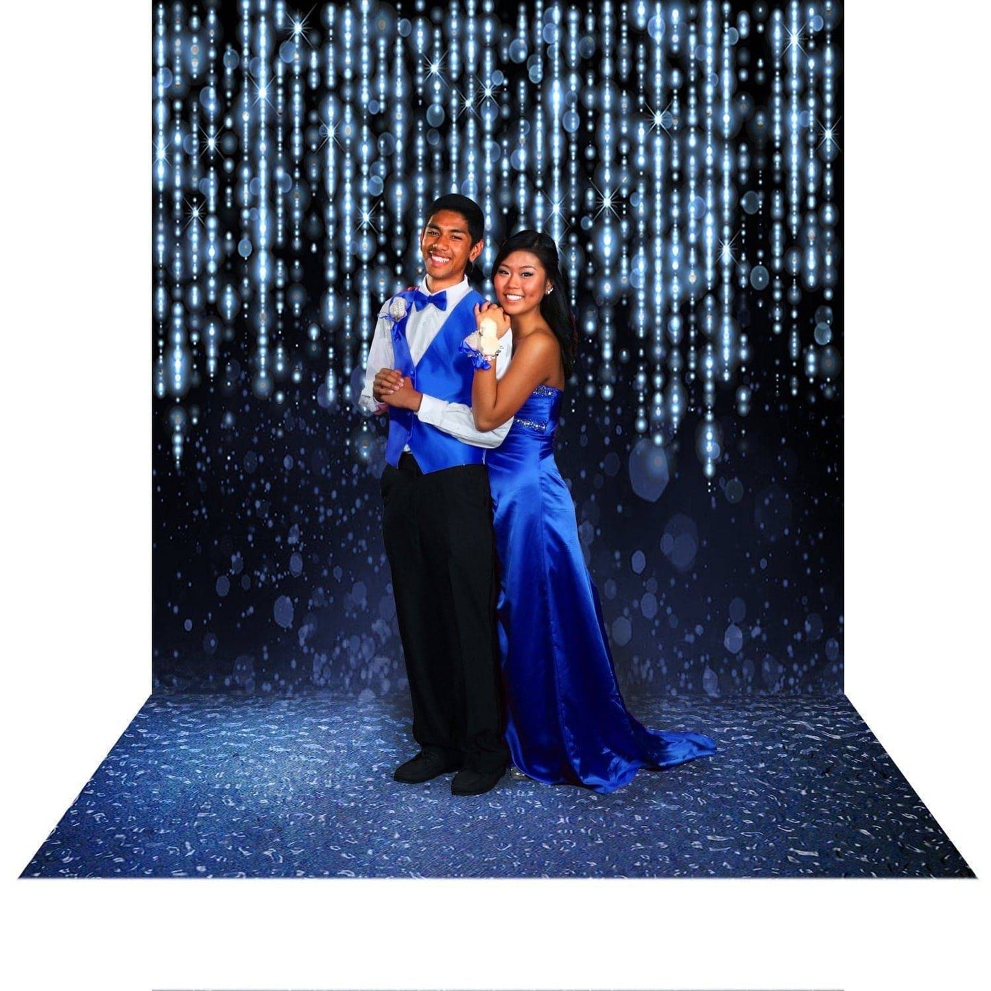 Tinsel Raindrop Photo Backdrop