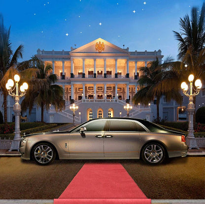 VIP Red Carpet Rolls Royce Photo Backdrop - Basic 10  x 8  