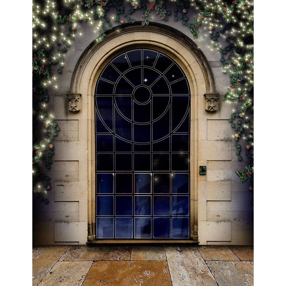 Chapel Window Arch Photography Backdrop