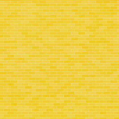 Yellow Brick Background Photography Backdrop - Basic 10  x 8  