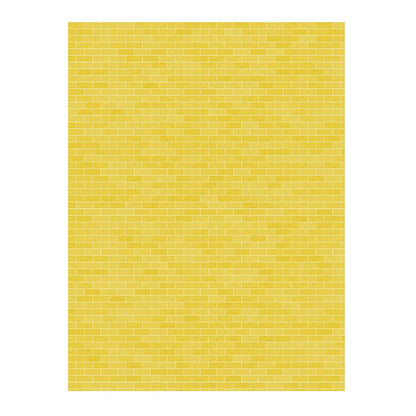 Yellow Brick Background Photography Backdrop - Basic 6  x 8  