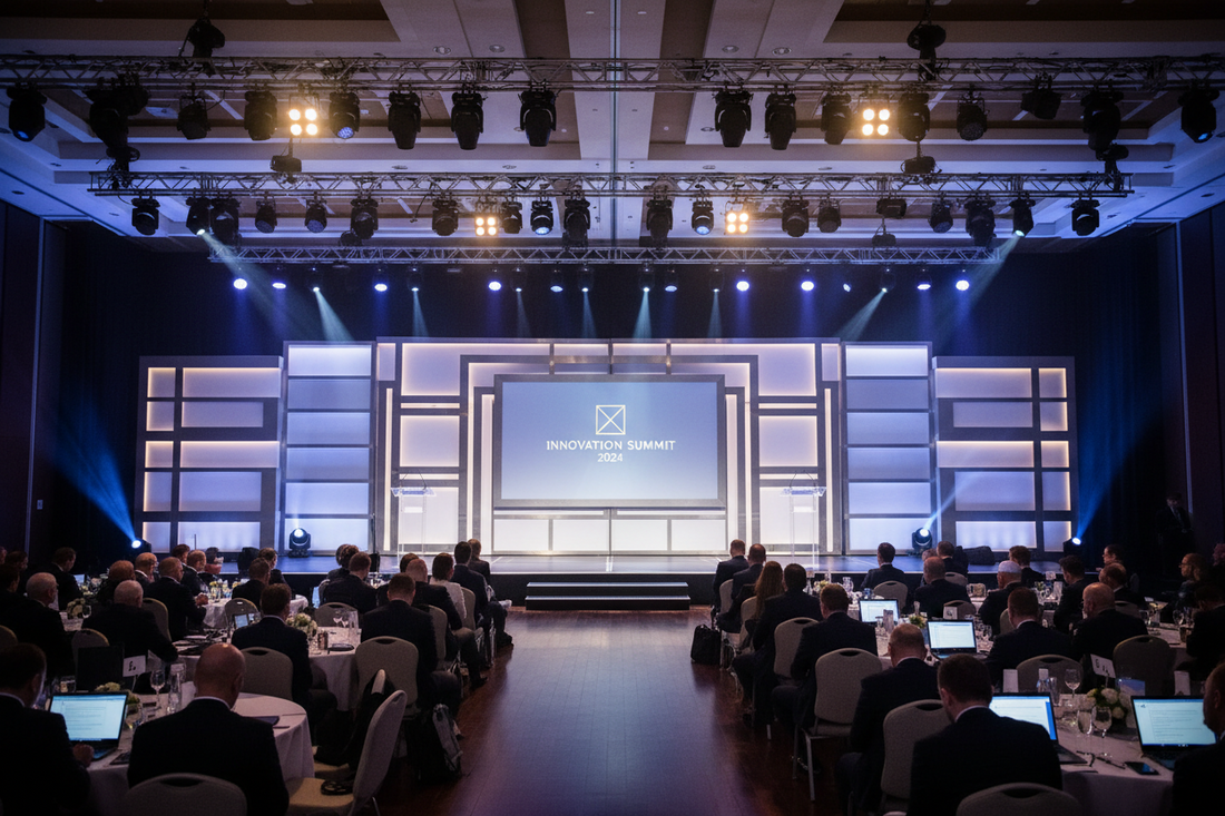 5 Backdrop Styles to Transform Your Corporate Event