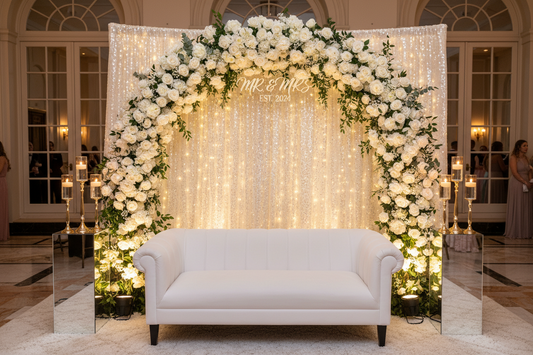 Top Wedding Backdrop Ideas for a Stunning Photo Booth