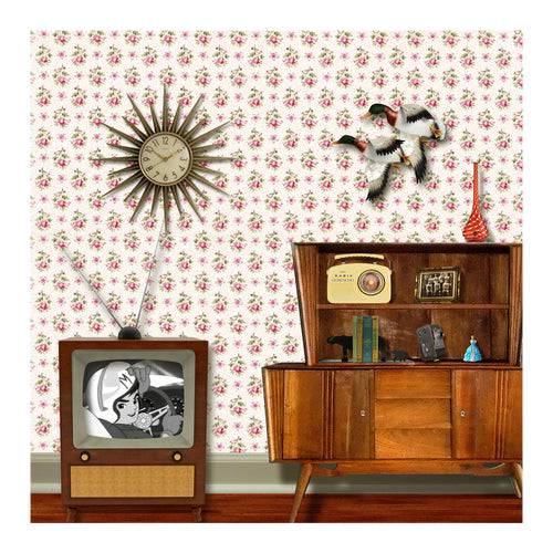 50's Living Room Photo Backdrop - Basic 8  x 8  