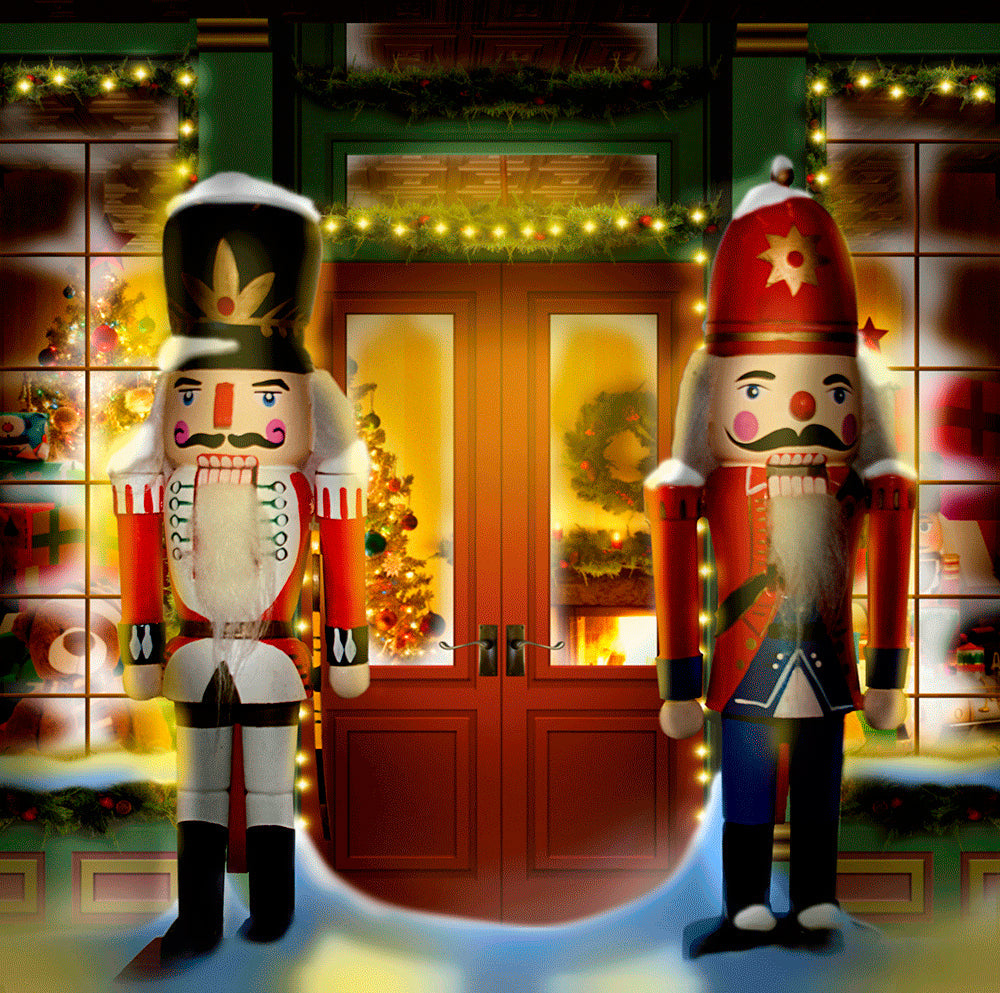 Nutcracker Store Photo Backdrop - Basic 10  x 8  