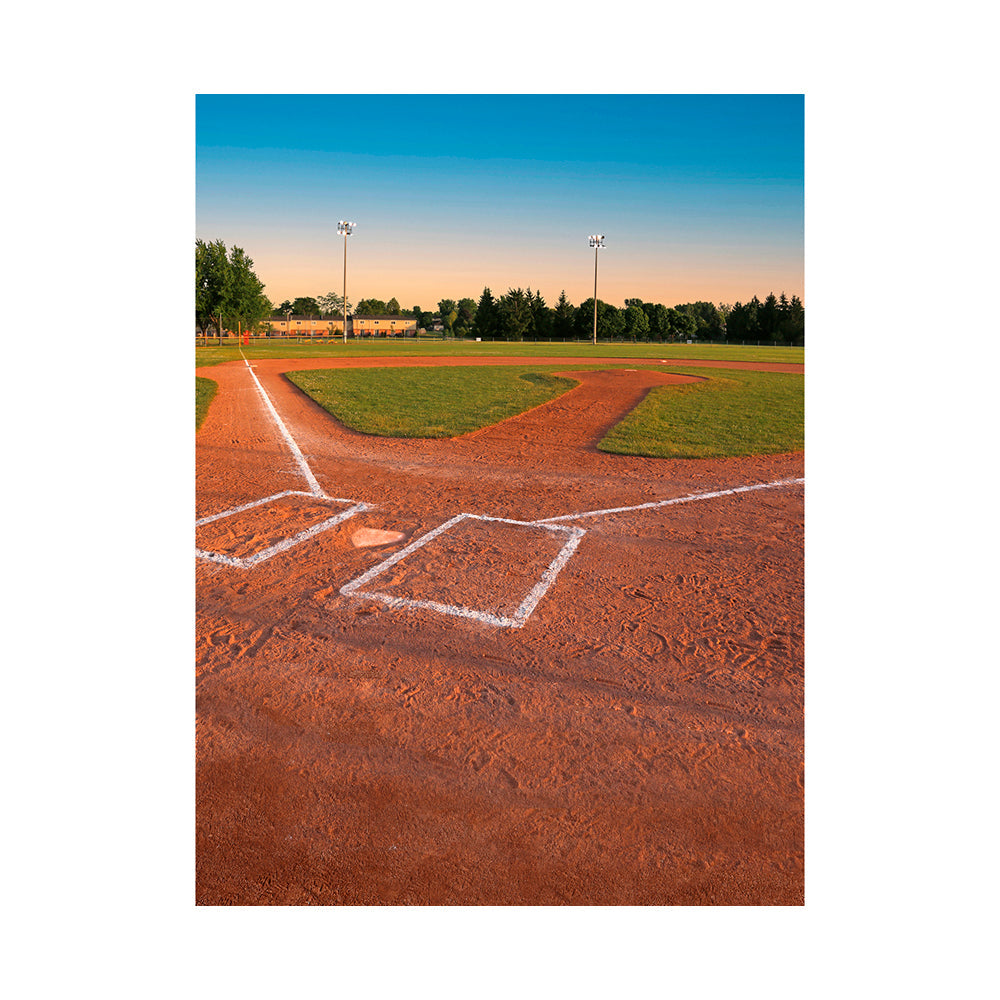 Little Slugger Baseball Field Photography Backdrop