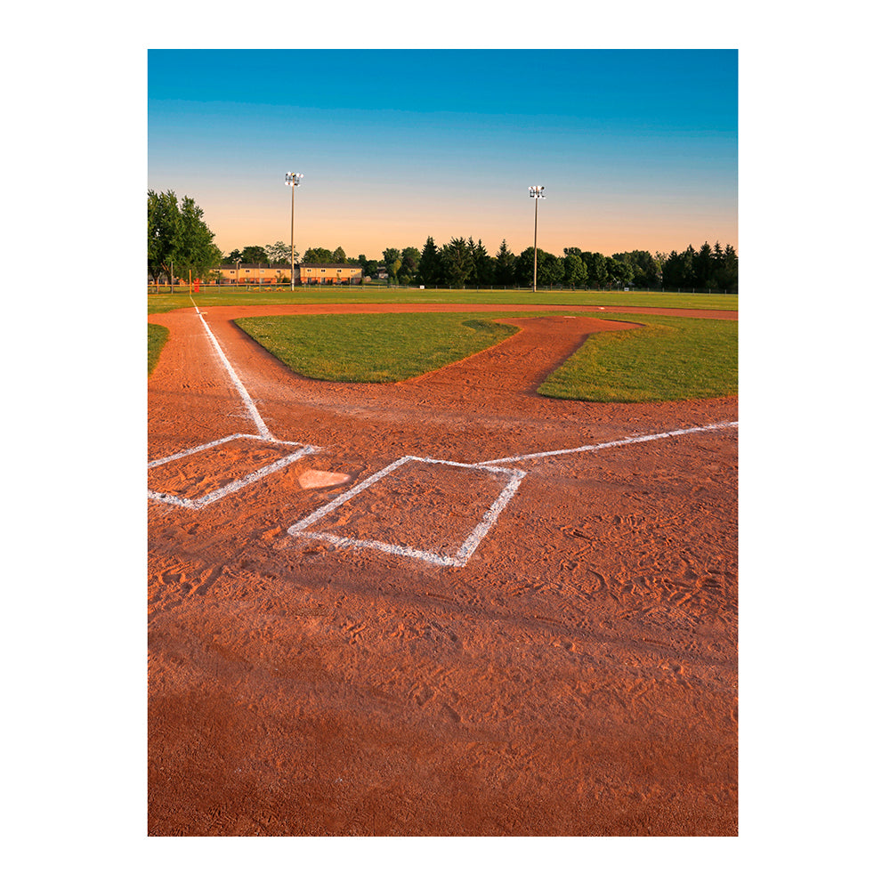 Little Slugger Baseball Field Photography Backdrop