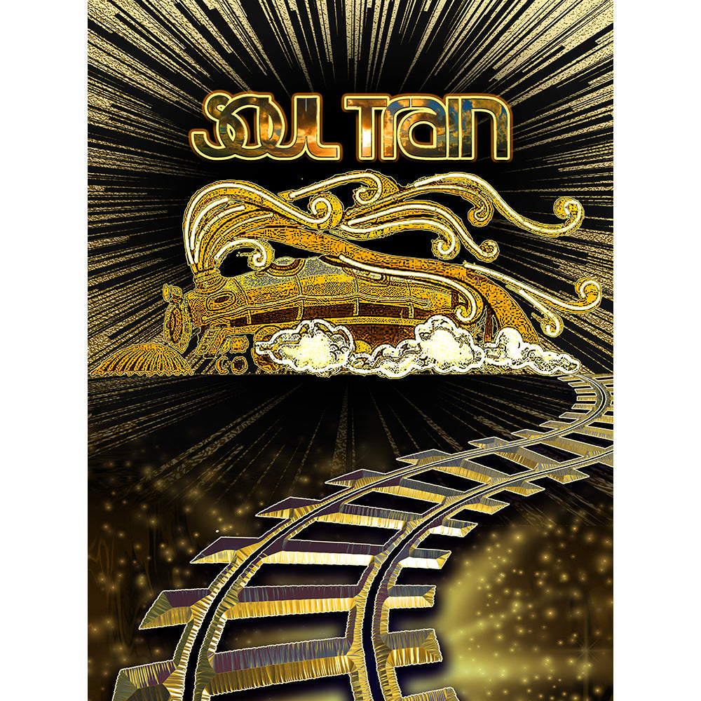 Soul Train Party Photo Backdrop