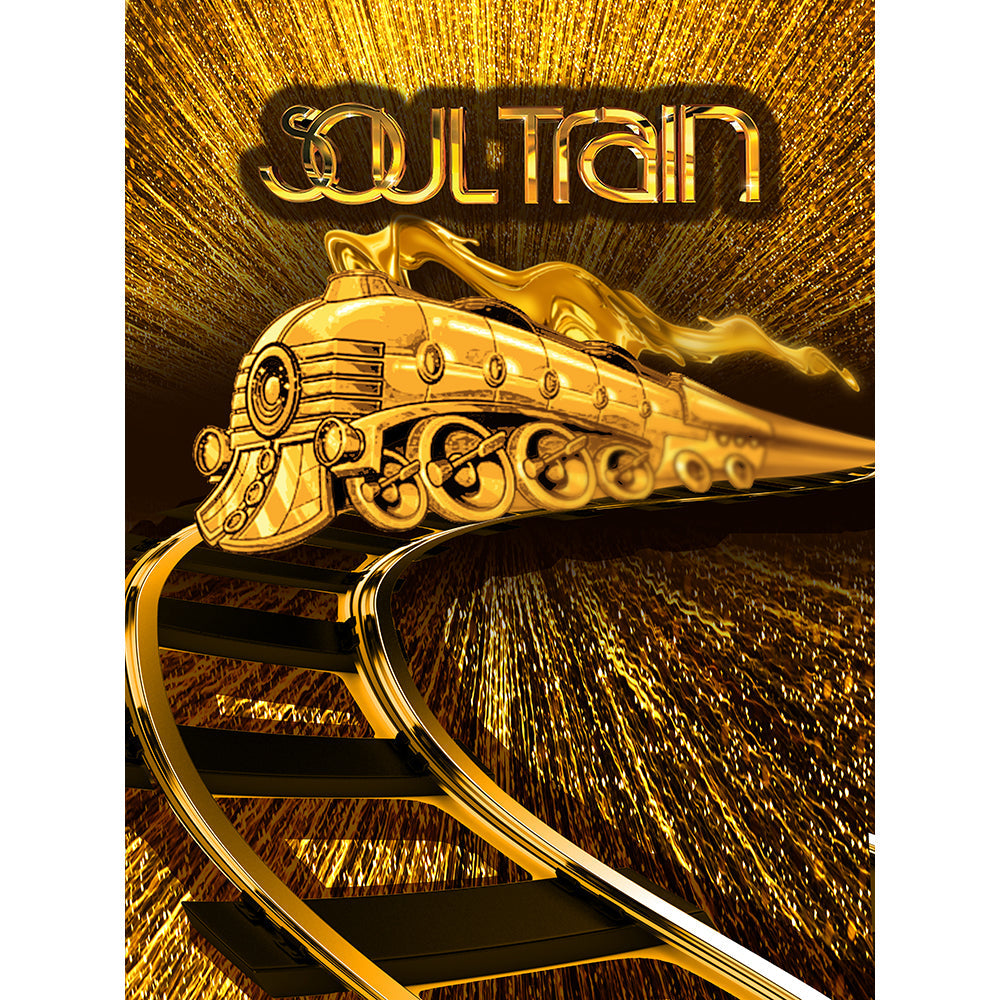 Soul Train Gold Backdrop - Basic 8  x 10  