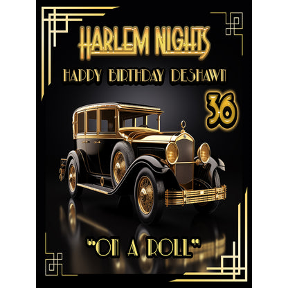 Harlem Nights Classic Theme Photo Backdrop Basic 8x10