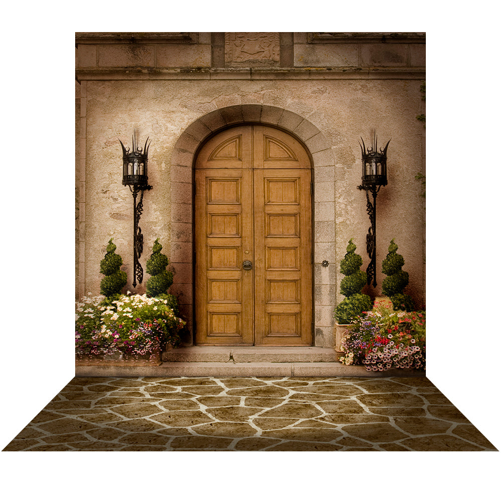 Camelot Castle Door Photography Backdrop