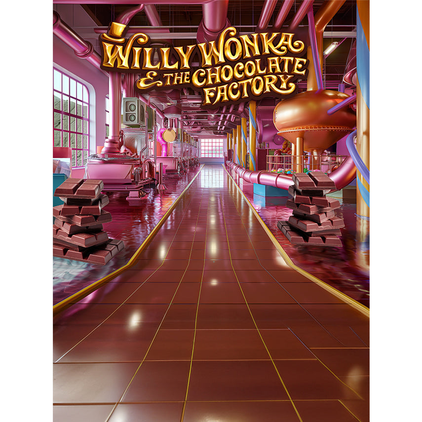 Willy Wonka And The Chocolate Factory Photo Backdrop Basic 8X10