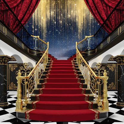 Black Tie Vortex Photo Backdrop Alba Backgrounds