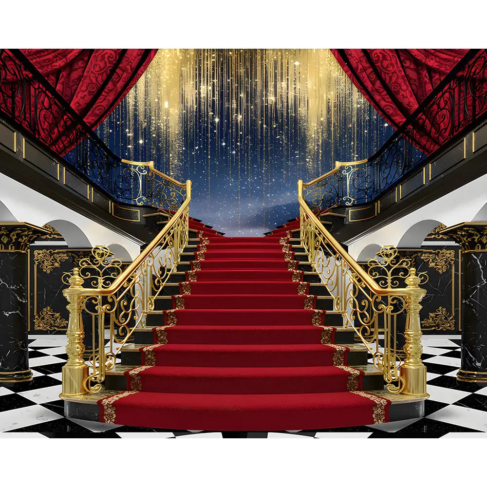 Black Tie Vortex Photo Backdrop Alba Backgrounds