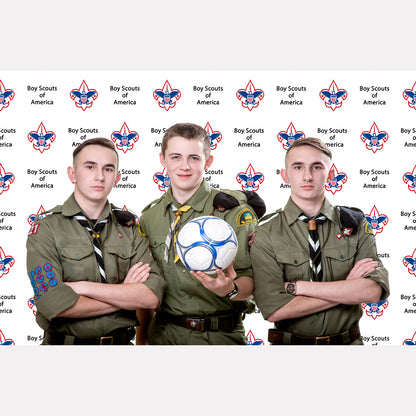 Boy scouts of America Step & Repeat Fabric Banner