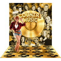 Country Music Event Backdrop Alba Backgrounds