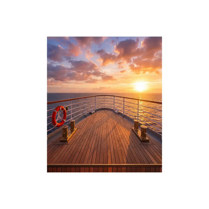 Cruise Photo Backdrop, Party Cruise, Dinner Dance, Ocean Cruise Photo Background Alba Backgrounds