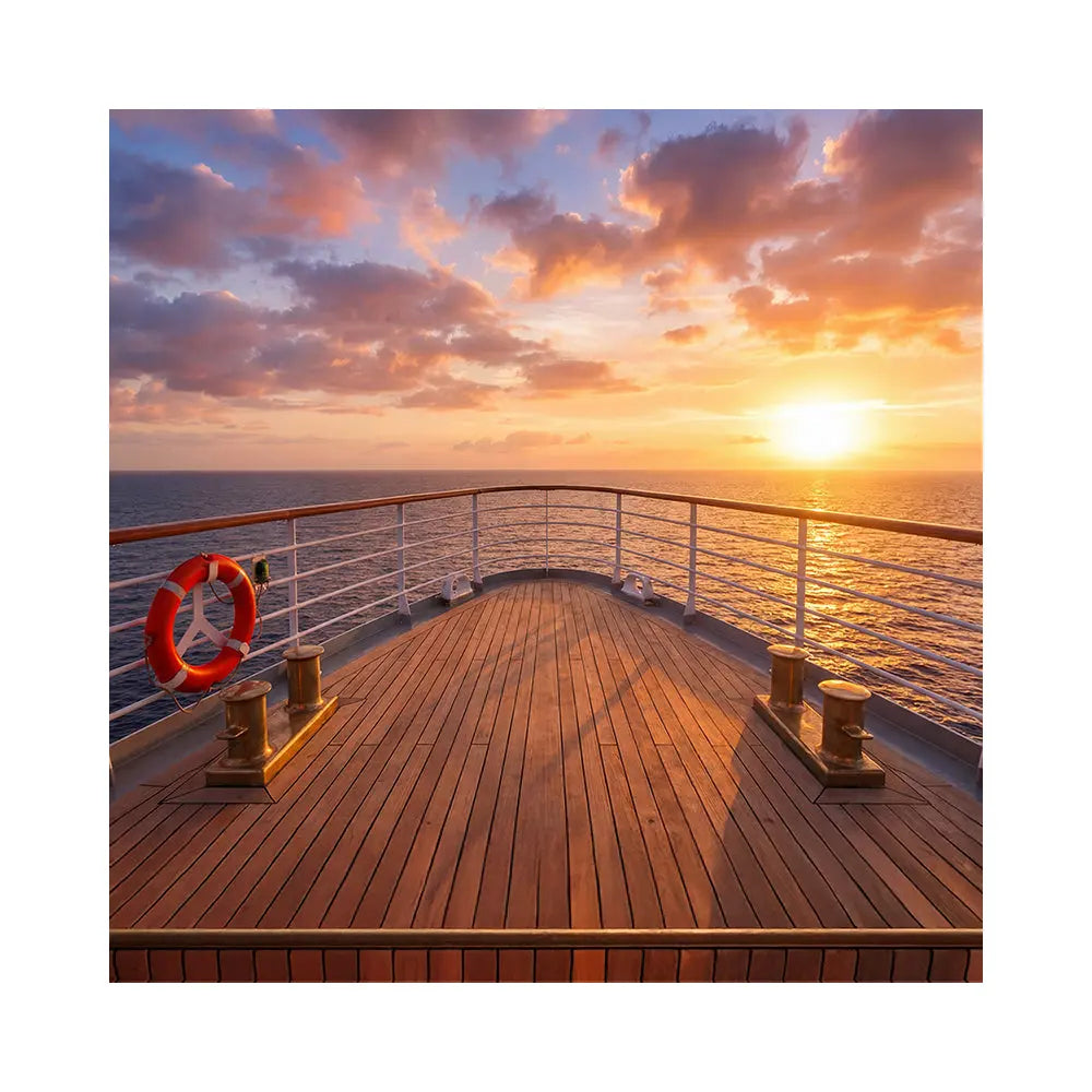 Cruise Photo Backdrop, Party Cruise, Dinner Dance, Ocean Cruise Photo Background Alba Backgrounds