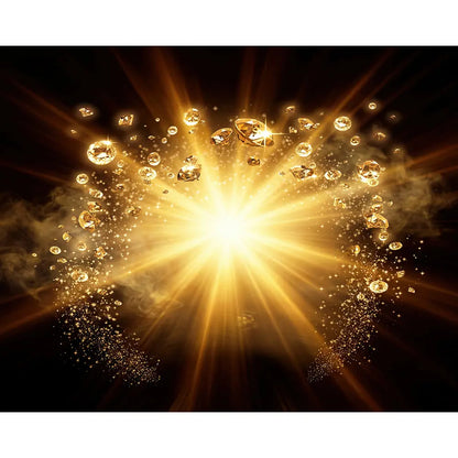 Diamond Burst Backdrop, Prom, Bridal, Engagement, Fabric Backdrop Alba Backgrounds