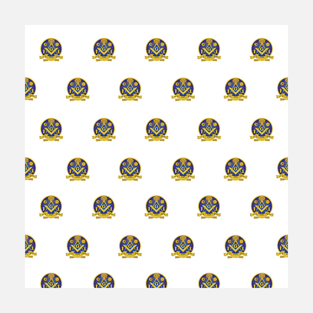 Freemason Step & Repeat Fabric Banner