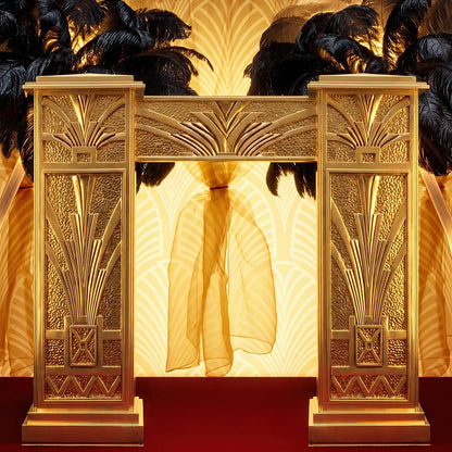 Gatsby Decor Backdrop, Roaring Twenties Party, Fabric Photo Background Alba Backgrounds