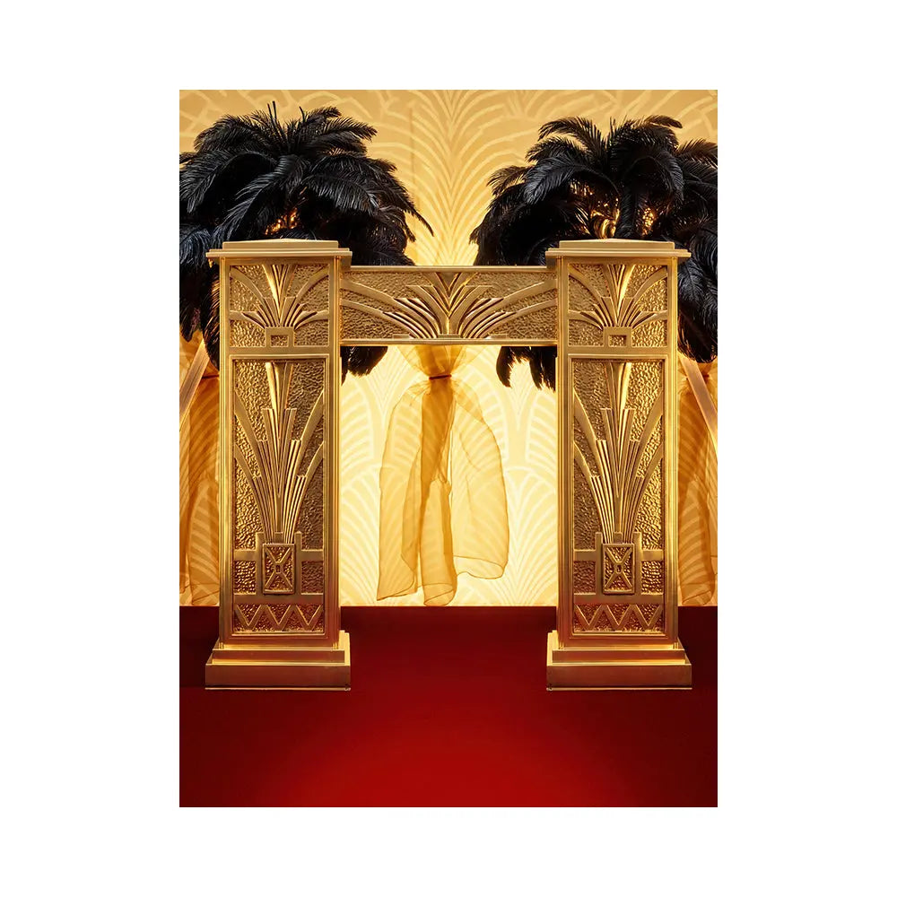 Gatsby Decor Backdrop, Roaring Twenties Party, Fabric Photo Background Alba Backgrounds