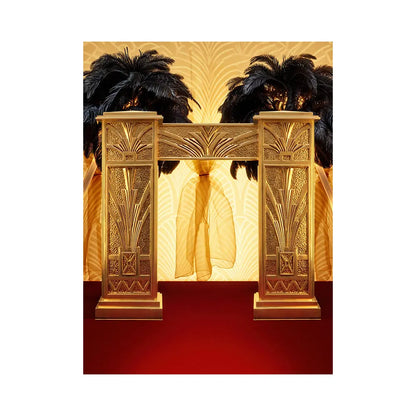 Gatsby Decor Backdrop, Roaring Twenties Party, Fabric Photo Background Alba Backgrounds