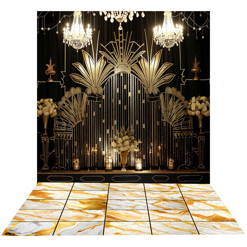 Great Gatsby Boho Style Party Photo Backdrop