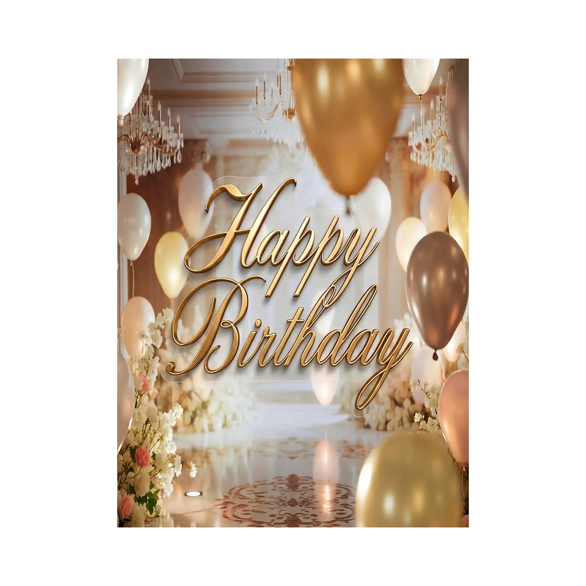 Happy Birthday Backdrop, Fabric Party decor, Event background Alba Backgrounds