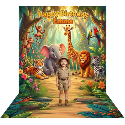 Jungle Photo Backdrop (Copy) Alba Backgrounds