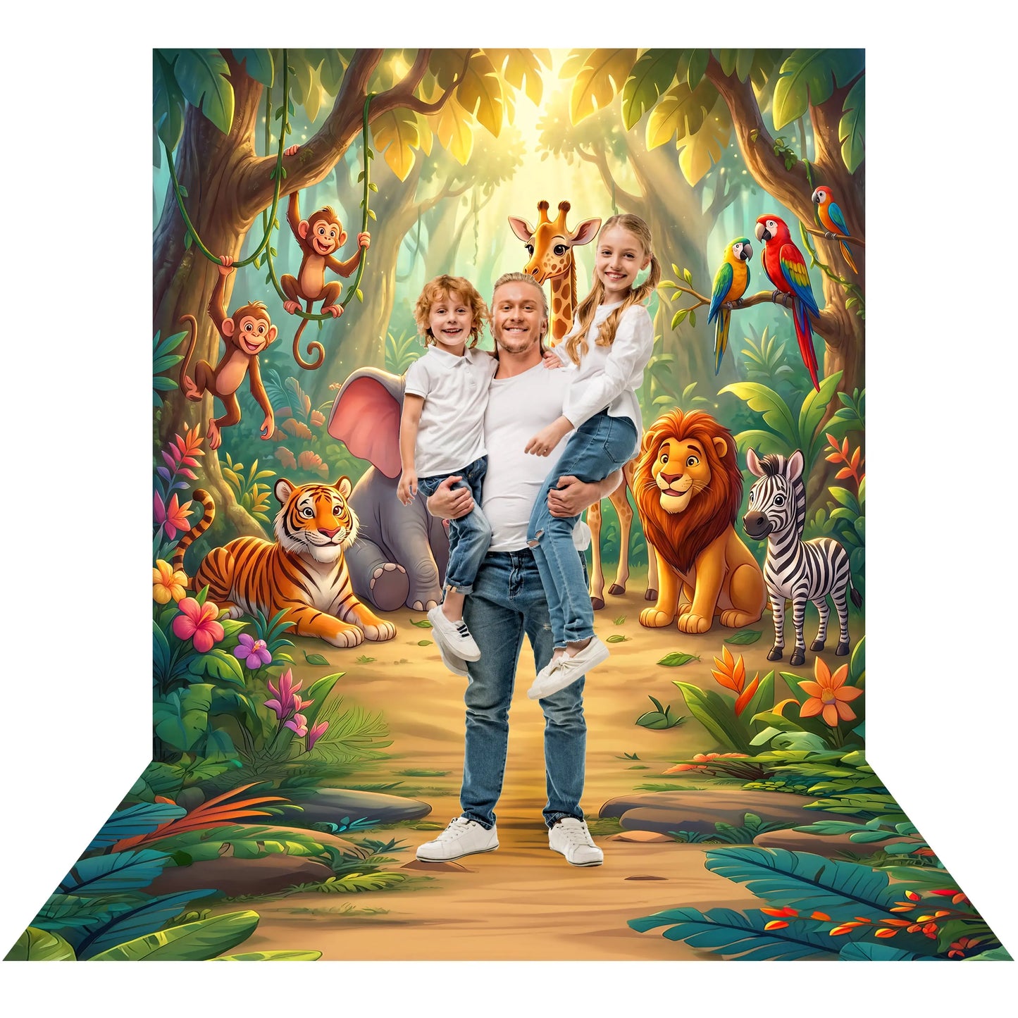 Jungle Photo Backdrop (Copy) Alba Backgrounds