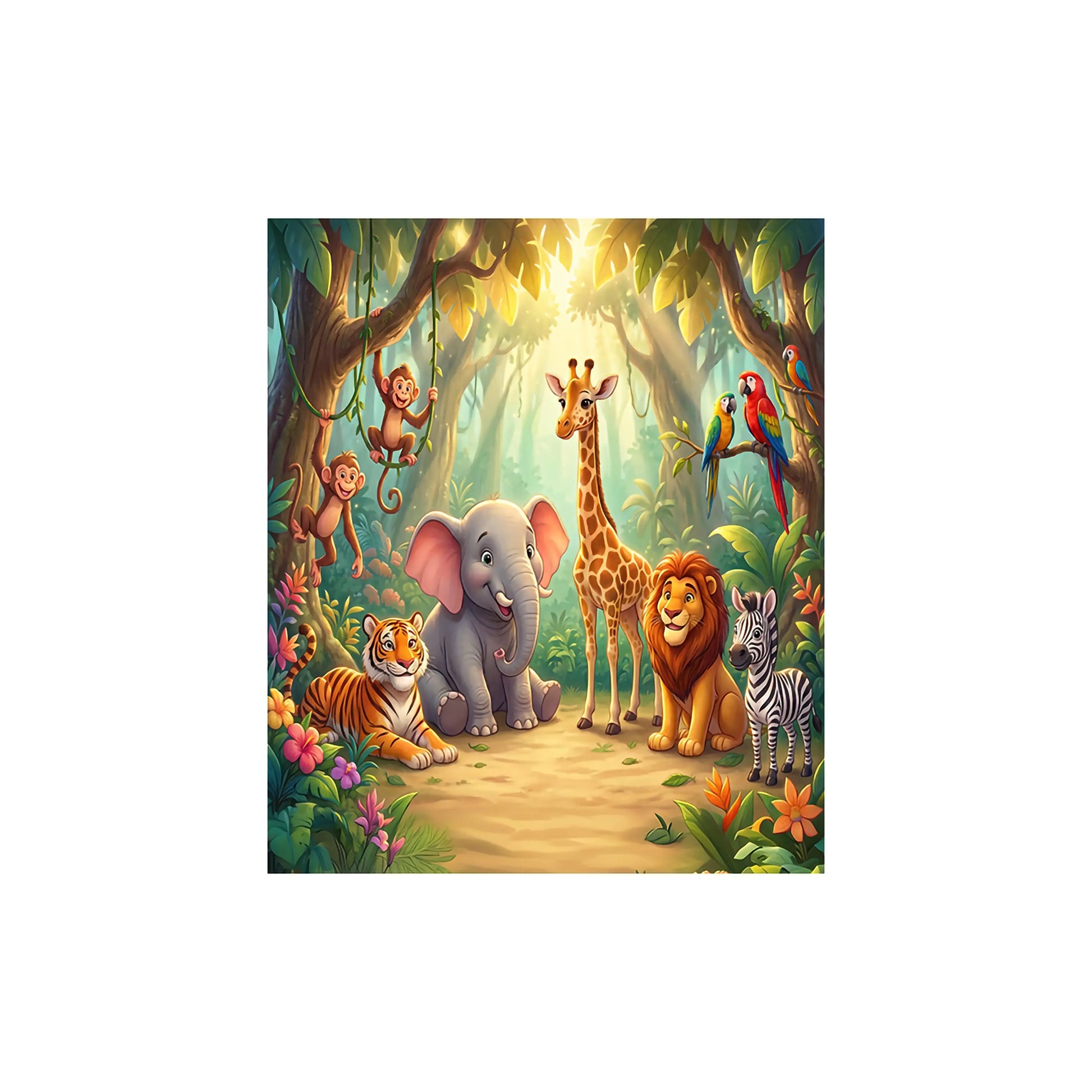 Jungle Photo Backdrop (Copy) Alba Backgrounds